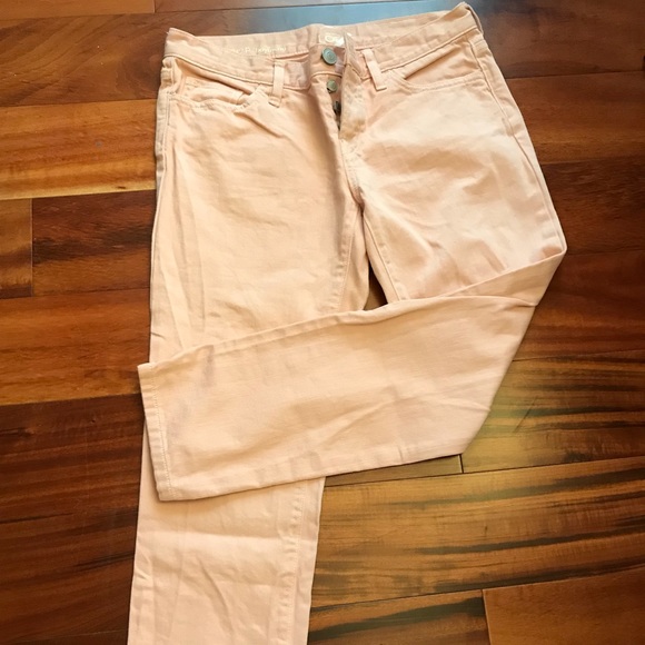 Loft Boyfriend peach jeans. - Picture 2 of 4